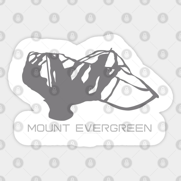 Mount Evergreen Resort 3D Sticker by Mapsynergy